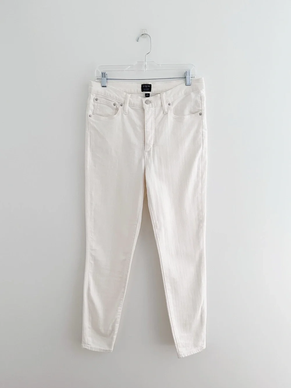 NWT J. Crew High Rise Skinny Jean Classic 5 Pocket Classic Coastal Preppy Clean